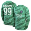 Maillot de Gardien à Manches Longues Paris Saint-Germain 2023-24 Donnarumma 99 Domicile Pour Homme